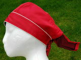 Sikh punjabi jean patka pathka turban bandana head wrap red colour singh xc