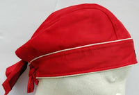 Sikh punjabi jean patka pathka turban bandana head wrap red colour singh xc