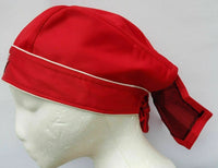Sikh punjabi jean patka pathka turban bandana head wrap red colour singh xc