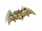 Stunning vintage look gold plated retro fly bat celebrity brooch broach pin f12