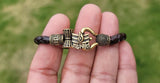 Mahakal shiv bracelet kara hindu good luck kada evil eye protection bangle cc17