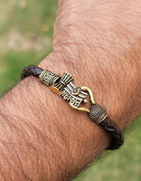 Mahakal shiv bracelet kara hindu good luck kada evil eye protection bangle cc17