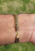Mahakal shiv bracelet kara hindu good luck kada evil eye protection bangle cc18