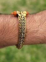 Mahakal shiv bracelet kara hindu good luck kada evil eye protection bangle cc18