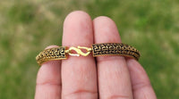 Mahakal shiv bracelet kara hindu good luck kada evil eye protection bangle cc18