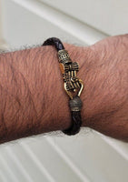 Mahakal shiv bracelet kara hindu good luck kada evil eye protection bangle cc17