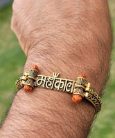 Mahakal shiv bracelet kara hindu good luck kada evil eye protection bangle cc18