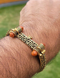 Mahakal shiv bracelet kara hindu good luck kada evil eye protection bangle cc18