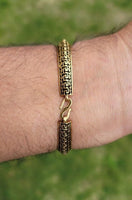 Om trishul bracelet kara hindu good luck kada evil eye protection bangle cc21