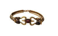 Om trishul bracelet kara hindu good luck kada evil eye protection bangle cc21