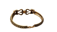 Om trishul bracelet kara hindu good luck kada evil eye protection bangle cc21