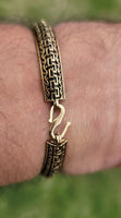 Om trishul bracelet kara hindu good luck kada evil eye protection bangle cc19