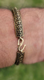 Om trishul bracelet kara hindu good luck kada evil eye protection bangle cc19