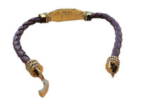 Om namo shiva bracelet kara hindu good luck kada evil eye protection bangle cc14