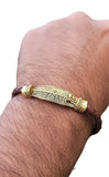 Om namo shiva bracelet kara hindu good luck kada evil eye protection bangle cc14