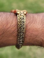 Om trishul bracelet kara hindu good luck kada evil eye protection bangle cc19