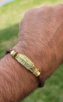 Om namo shiva bracelet kara hindu good luck kada evil eye protection bangle cc14