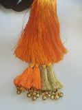 Indian punjabi pranda mehndi jagoo charms bridal patiala paranda hair braid a16