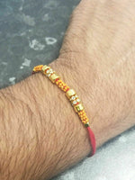 Lucky hindu red thread stunning evil eye protection bracelet talisman amulet ff2