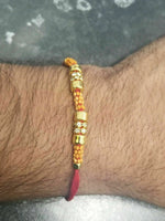 Lucky hindu red thread stunning evil eye protection bracelet talisman amulet ff2