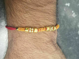 Lucky hindu red thread stunning evil eye protection bracelet talisman amulet ff2