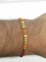 Lucky hindu red thread stunning evil eye protection bracelet talisman amulet ff2