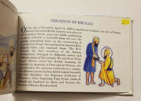 About the sikhs book in english with colour photos singh kaur khalsa punjab gift