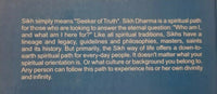 About the sikhs book in english with colour photos singh kaur khalsa punjab gift