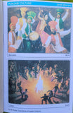 Children cut and paste punjabi culture pictures project chart book young kids ii