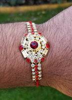 Hindu red thread evil eye protection stunning bracelet luck talisman amulet rr9