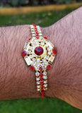Hindu red thread evil eye protection stunning bracelet luck talisman amulet rr9