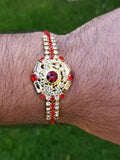 Hindu red thread evil eye protection stunning bracelet luck talisman amulet rr9