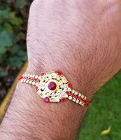 Hindu red thread evil eye protection stunning bracelet luck talisman amulet rr9