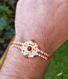 Hindu red thread evil eye protection stunning bracelet luck talisman amulet rr9