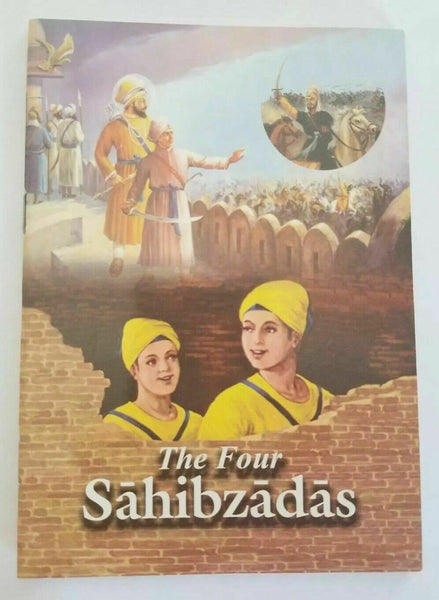 Sikh singh kaur khalsa kids stories the four sahibzadas story book english b54