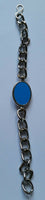 Stunning steel salman khan style movie prem ratan dhan payo turquoise bracelet b