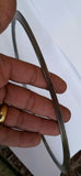 Sarbloh pure steel sikh singh khalsa dumala chakari chakkar dastar ring chakar
