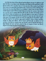 Punjabi reading kids moral stories book sonay de kara wala cheeta learning book