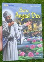 Guru angad dev the second sikh guru kids comic daljeet singh sidhu in english mc