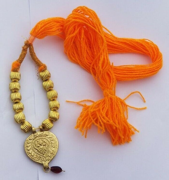 Punjabi kaintha folk cultural bhangra gidha pendant cultural patiala necklace no