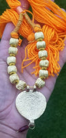 Punjabi kaintha folk cultural bhangra gidha pendant cultural patiala necklace no