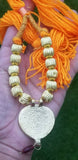 Punjabi kaintha folk cultural bhangra gidha pendant cultural patiala necklace no