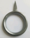 Sarbloh Kara Gatka Khalsa Heavy Warrior Kada Pure Iron Rare Singh Kaur Bracelet H5