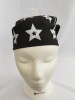 Sikh hindu punjabi stars black white bandana head wrap gear rumal handkerchief
