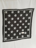 Sikh hindu punjabi stars black white bandana head wrap gear rumal handkerchief