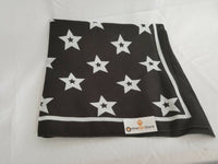 Sikh hindu punjabi stars black white bandana head wrap gear rumal handkerchief