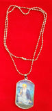 Sikh guru nanak ten gurus harmandir sahib hollographic 3d singh kaur pendant