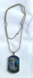 Sikh guru nanak ten gurus harmandir sahib hollographic 3d singh kaur pendant