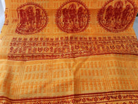 Hindu religious pandit dupatta chunari meditation jai shiri ram parna gamcha