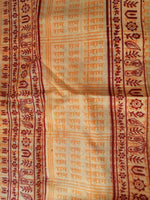 Hindu religious pandit dupatta chunari meditation jai shiri ram parna gamcha